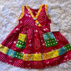 Young Colors Baby Girl Dress New With Tags 3 Months